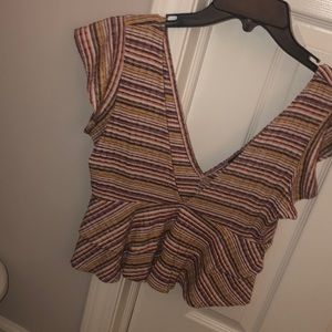 Forever 21 low cut summer shirt